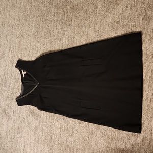 Banana Republic Dress with Faux Leather Trim